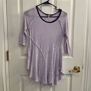 Purple free people top